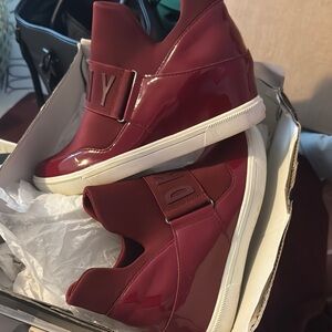 Dkny Red Sneakers for Bold Comfort